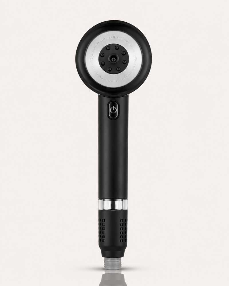 Pommeau de douche filtrant Limpid I Noir Obsidienne